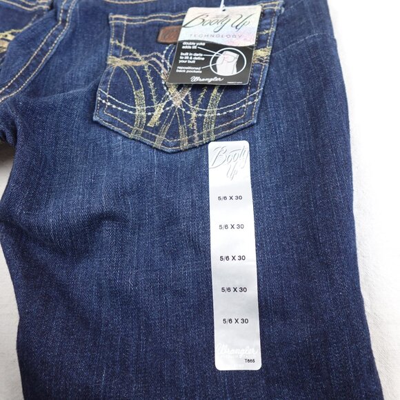 Vintage Deadstock Y2K Wrangler Mae Low Rise Boot Cut Women's 5/6x30 (31x31) NWT - Picture 6 of 14